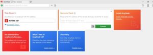 giao diện phần mềm AnyDesk 6.3.3