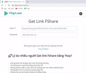 Top 10 trang web Get link