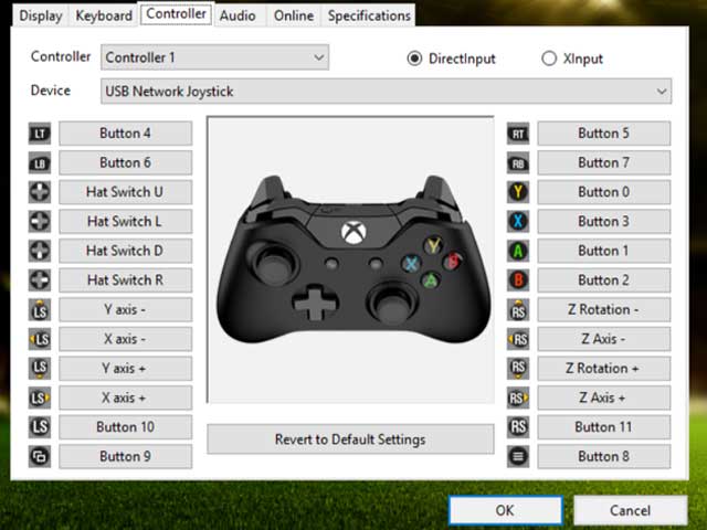 Chỉnh nút PES giống FIFA online 4