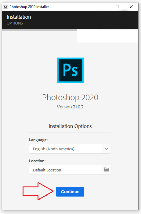 Cách cài Adobe Photoshop 2020