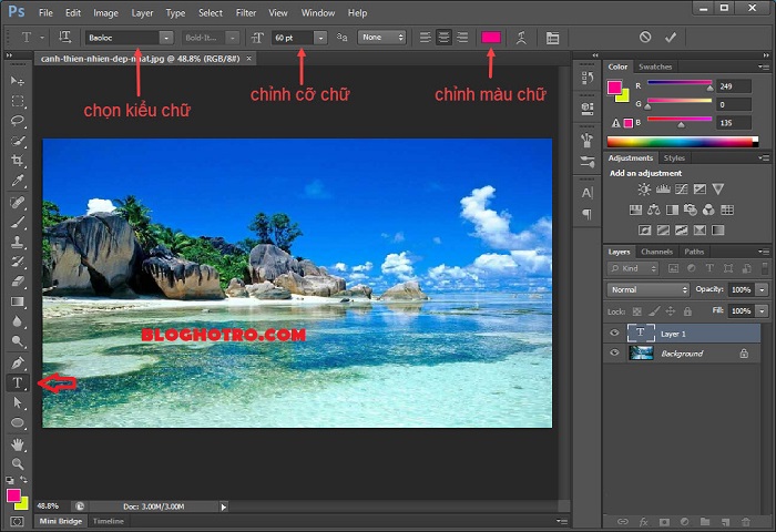 Cách sử dụng adobe photoshop cs6