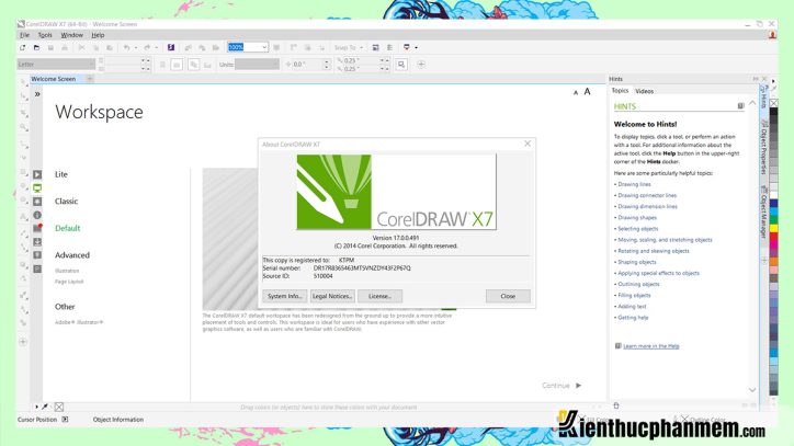 Download Corel X7 full crack