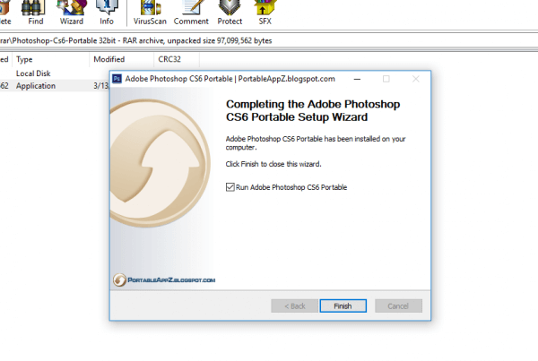 Download photoshop cs6 portable full cực nhẹ