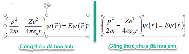 Cách khắc phục lỗi công thức MathType tự động chuyển thành ảnh