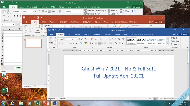 Ghost Win 7 64bit-32bit Full Soft