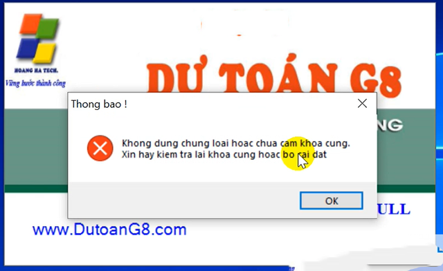 Hướng Dẫn Chi Tiết Tải & Cài Đặt Phần Mềm Dự Toán G8