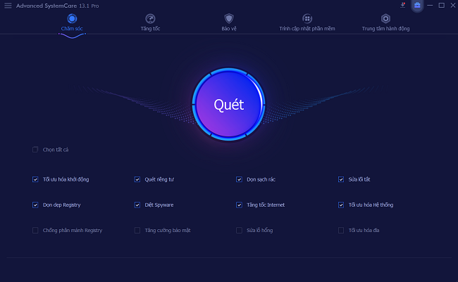 Tải Advanced SystemCare Pro 13 full