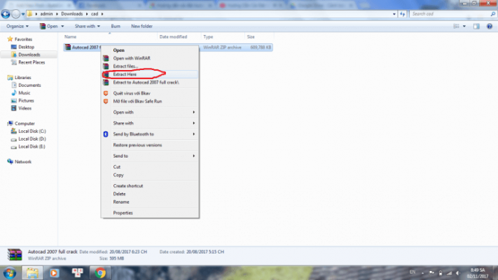 Tải AutoCAD 2007 Full Crack Vĩnh Viễn