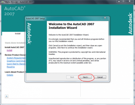 Tải AutoCAD 2007 Full Crack Vĩnh Viễn