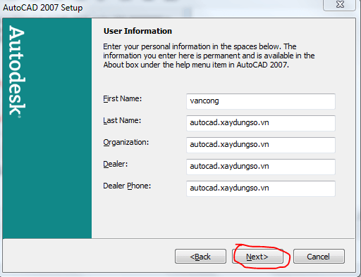 Tải AutoCAD 2007 Full Crack Vĩnh Viễn