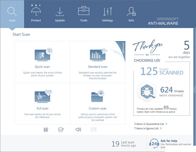 Tải GridinSoft Anti-Malware 4.0.3 full Crack