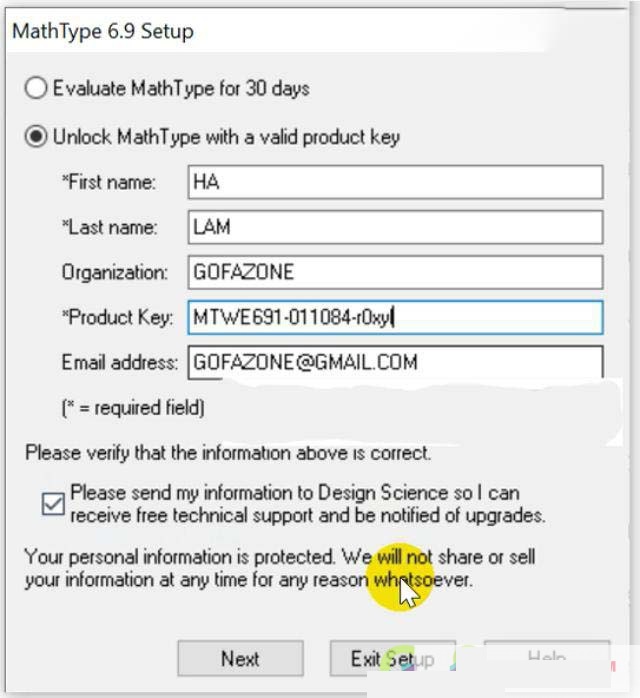 Tải MathType 6.9 Full Crack Miễn Phí