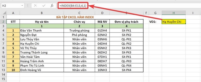 Tổng Hợp Các Hàm Cơ Bản Trong Excel Hay Dùng Nhất