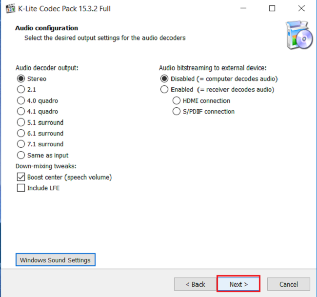 Download K-Lite Codec Pack Full