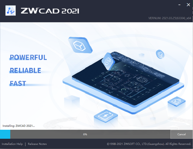 Download và cài đặt phần mềm ZWCAD 2021