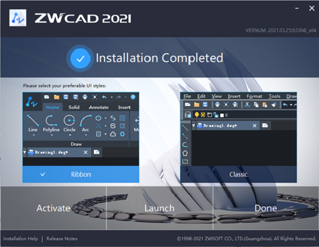 Download và cài đặt phần mềm ZWCAD 2021