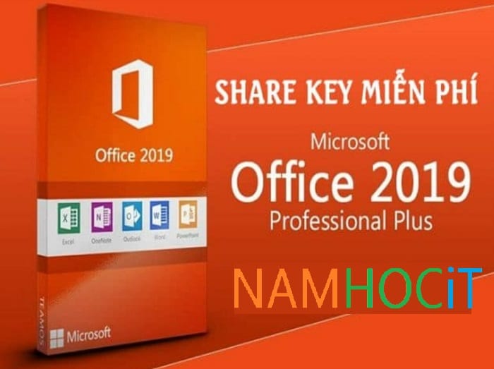 Key Office 2019 Professional Plus Miễn Phí