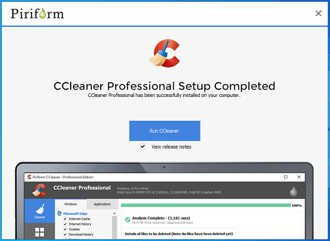 Tải CCleaner Pro full crack