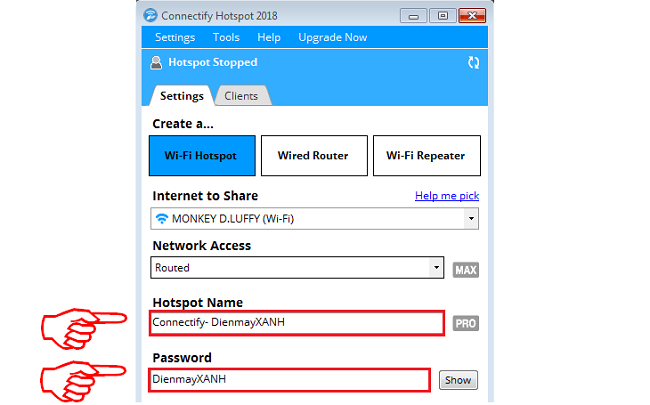 Tải Connectify Hotspot 2018 full Crack