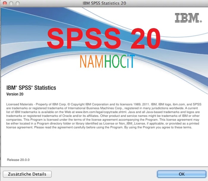 Tải phần mềm SPSS 20 Full Crack