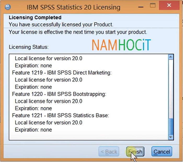 Tải phần mềm SPSS 20 Full Crack