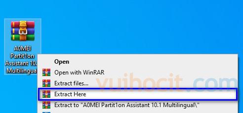 Tải AOMEI Partition Assistant Pro 10.1 Full bản chuẩn