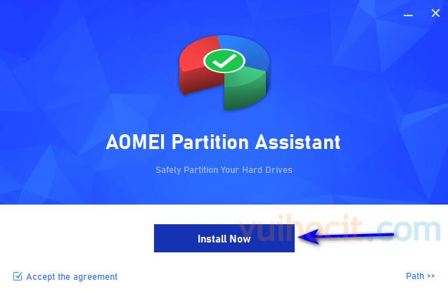 Tải AOMEI Partition Assistant Pro 10.1 Full bản chuẩn