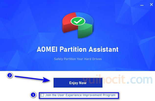 Tải AOMEI Partition Assistant Pro 10.1 Full bản chuẩn