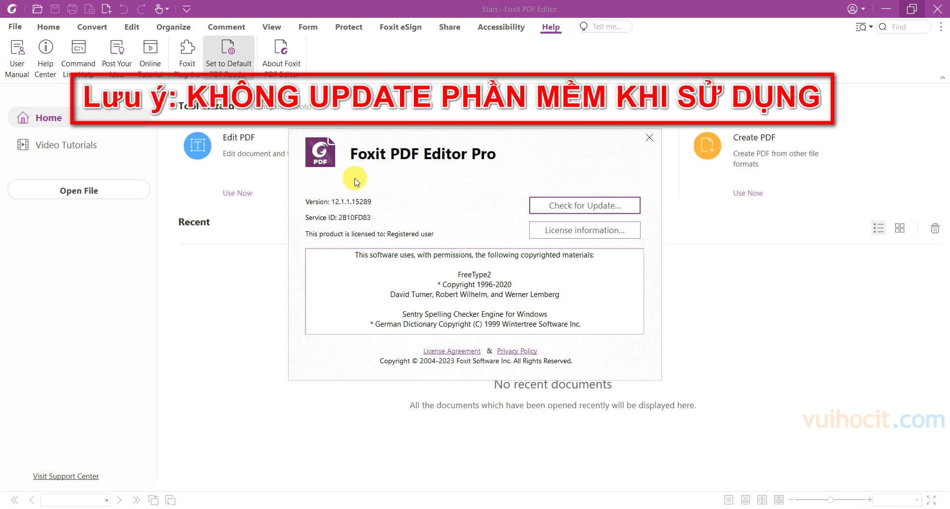 Tải và cài Foxit PDF Editor Pro Full bản quyền