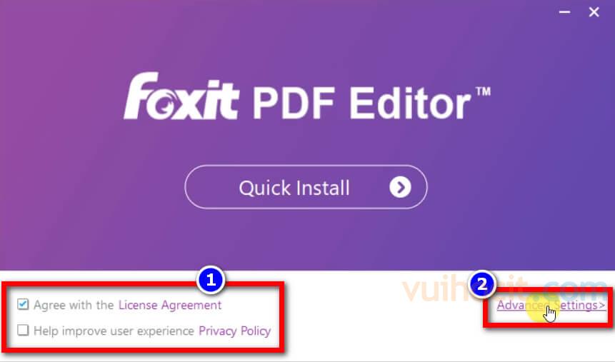 Tải và cài Foxit PDF Editor Pro Full bản quyền