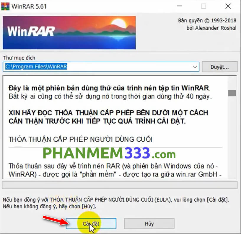 Tải WinRAR 32 bit 64 bit version 6.02